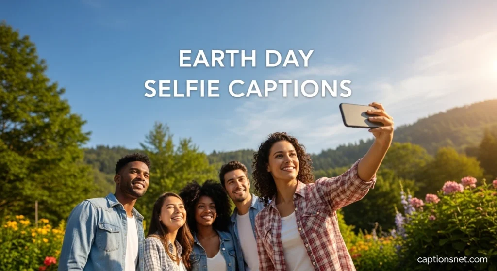 Earth Day Selfie Captions