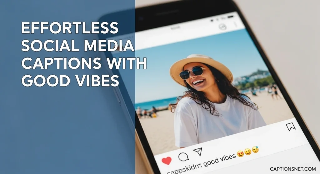 Effortless Social Media Captions With Good Vibes