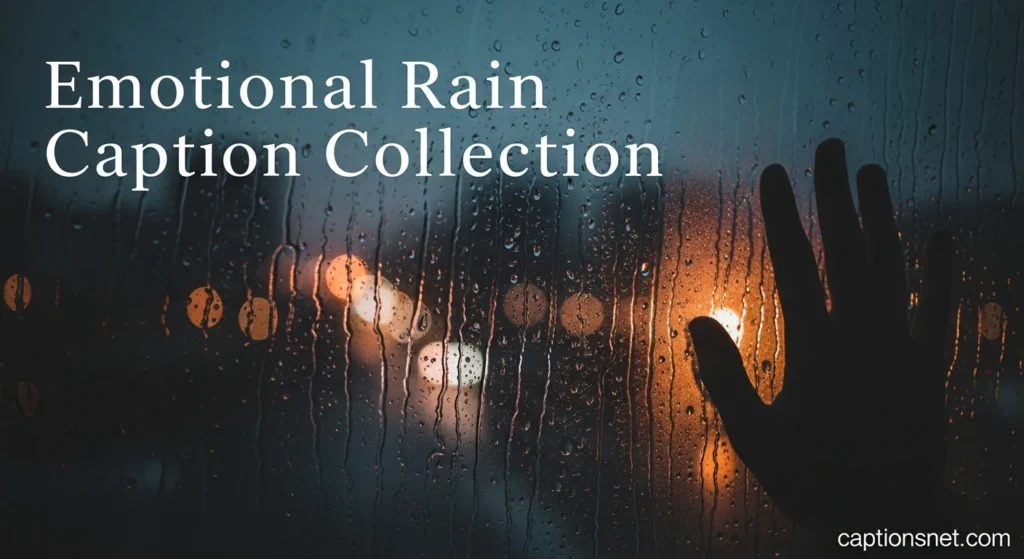 Emotional Rain Caption Collection