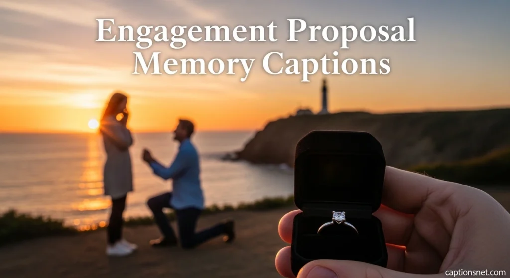 Engagement Proposal Memory Captions
