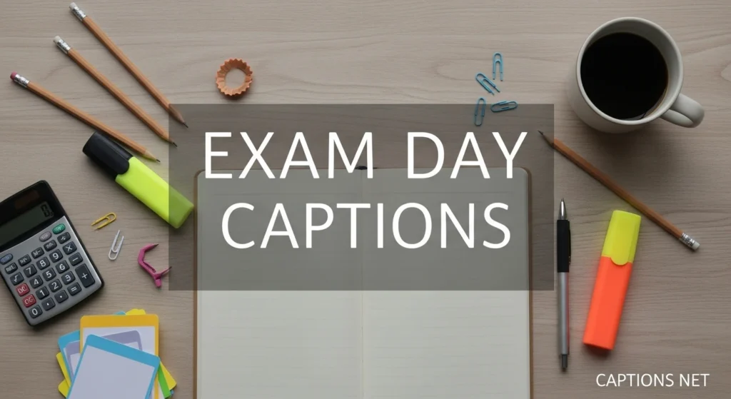 Exam Day Captions