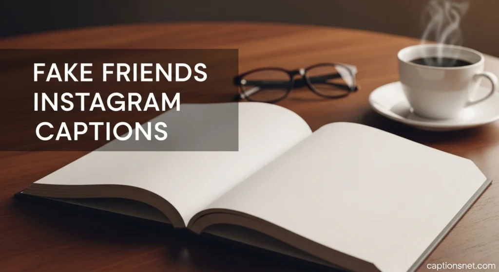 Fake Friends Instagram Captions