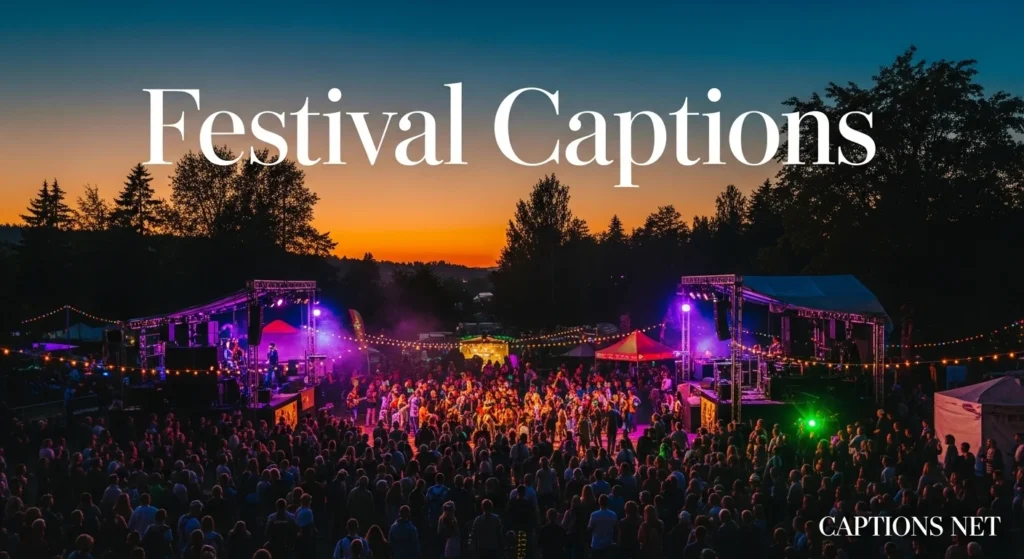 Festival Captions
