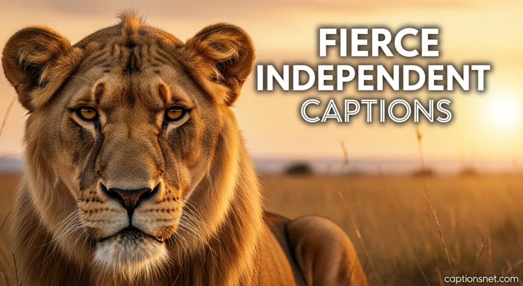 Fierce Independent Captions