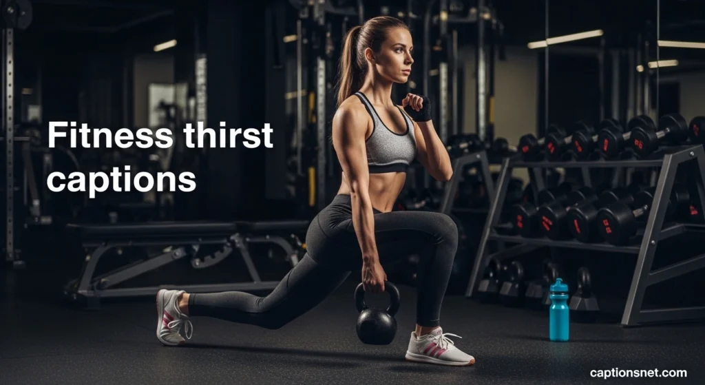 Fitness thirst captions