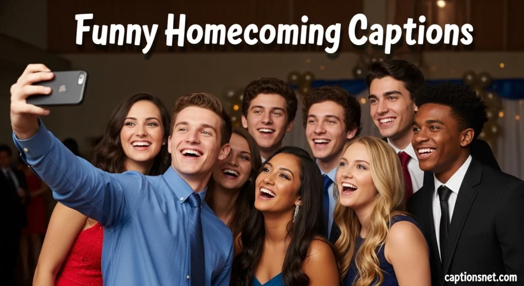 Funny Homecoming Captions