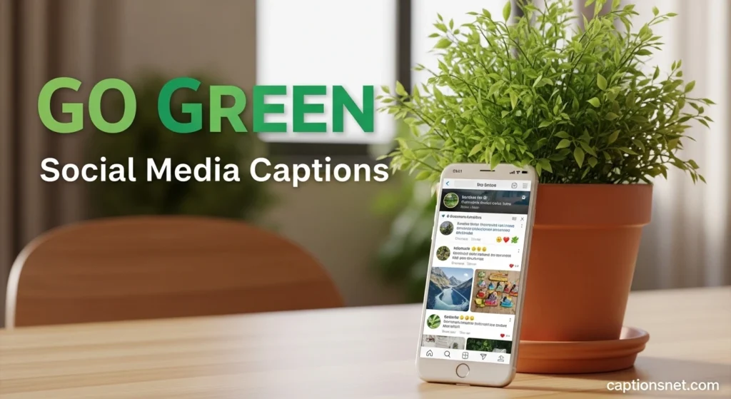 Go Green Social Media Captions