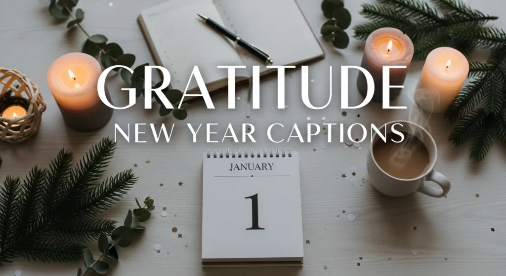Gratitude New Year Captions
