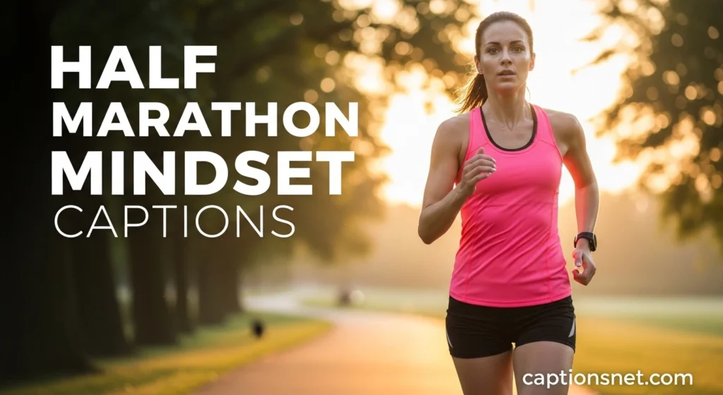 Half Marathon Mindset Captions