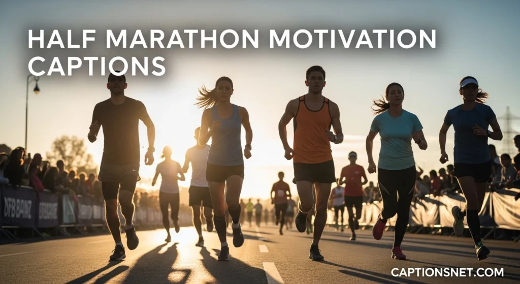 Half Marathon Motivation Captions