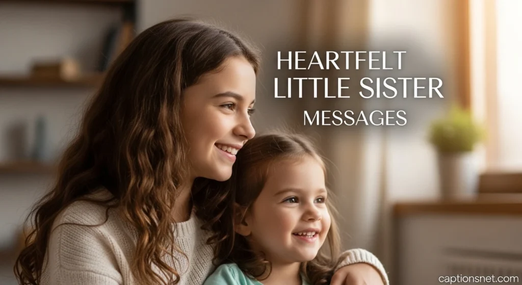 Heartfelt Little Sister Messages