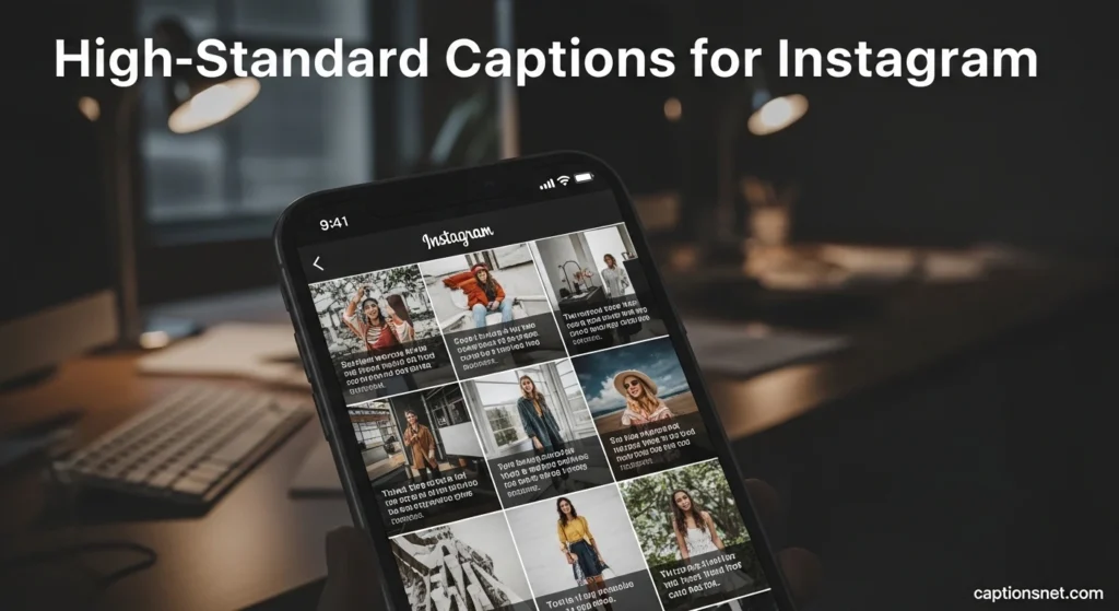 High-Standard Captions for Instagram