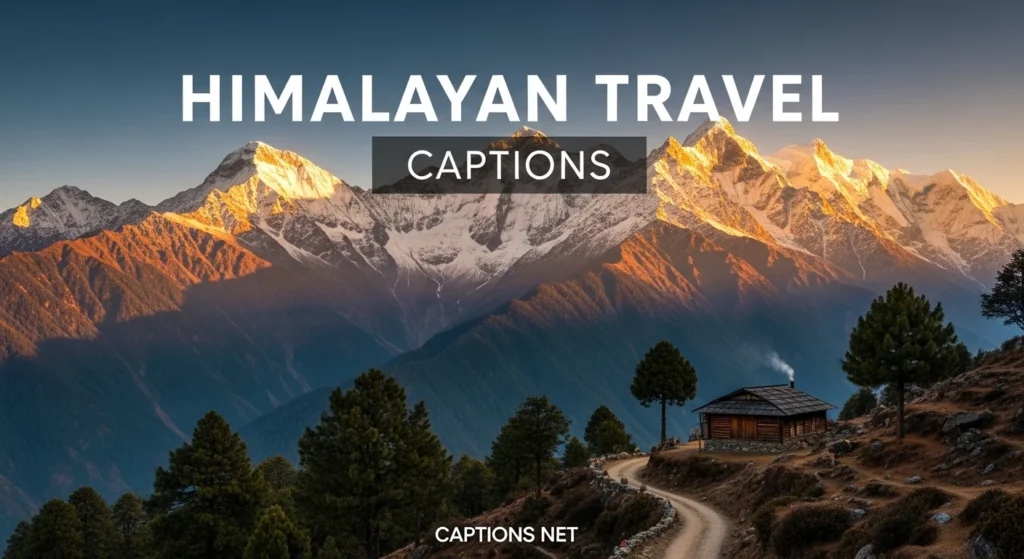 Himalayan Travel Captions