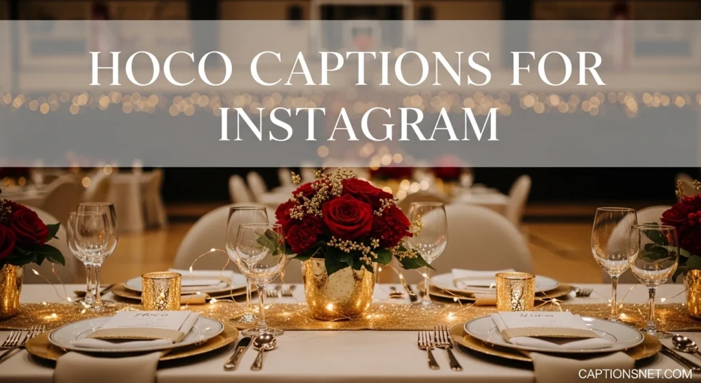 Hoco Captions for Instagram