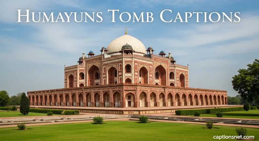 Humayuns Tomb Captions