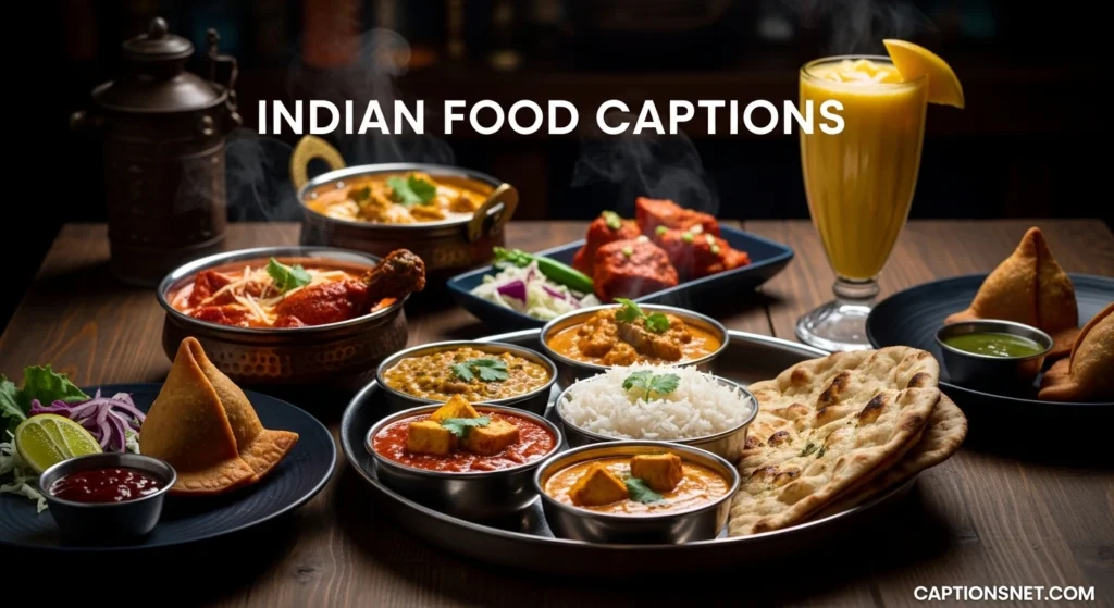 Indian Food Captions