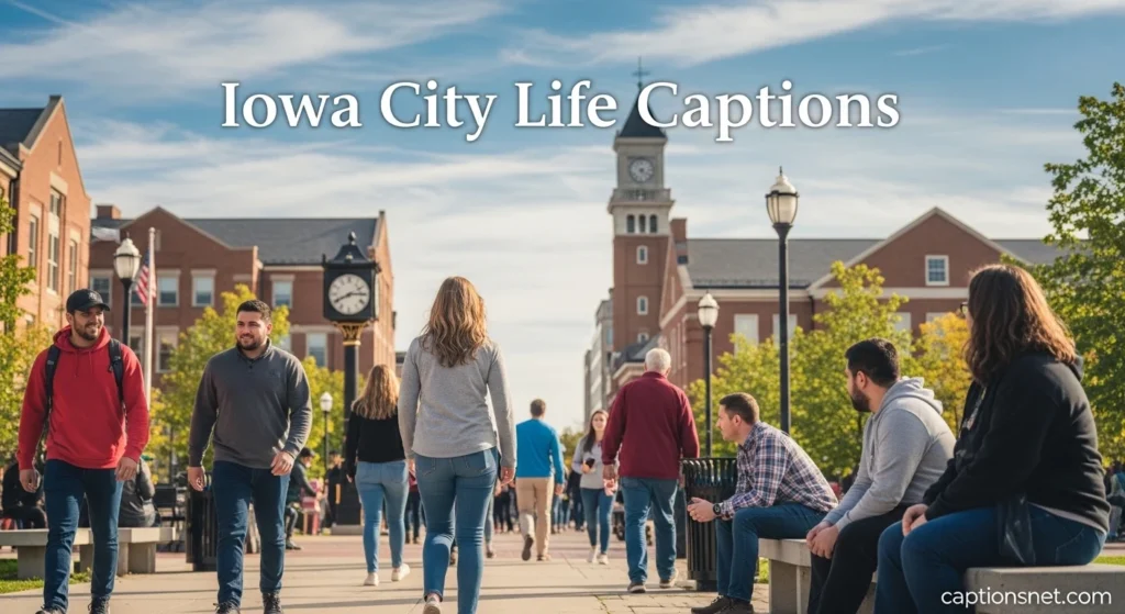 Iowa City Life Captions
