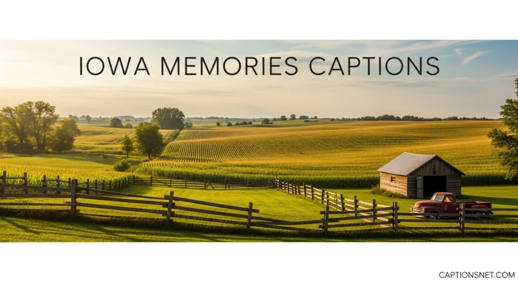 Iowa Memories Captions