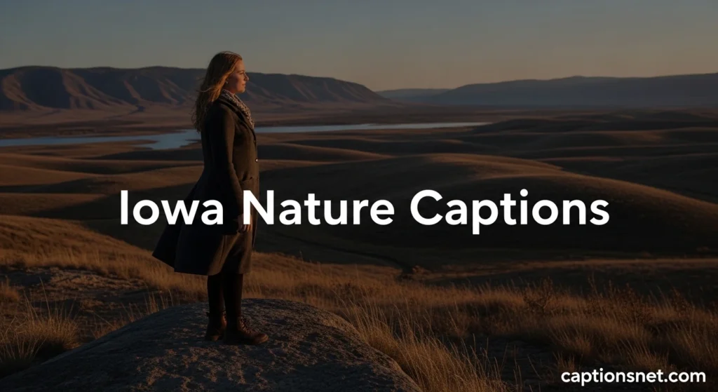 Iowa Nature Captions