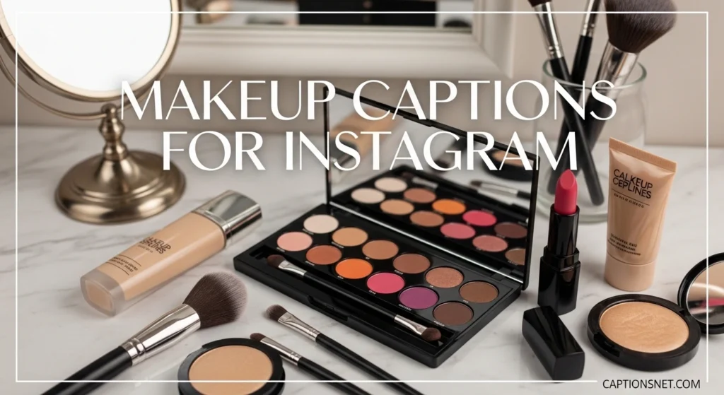 Makeup Captions for Instagram