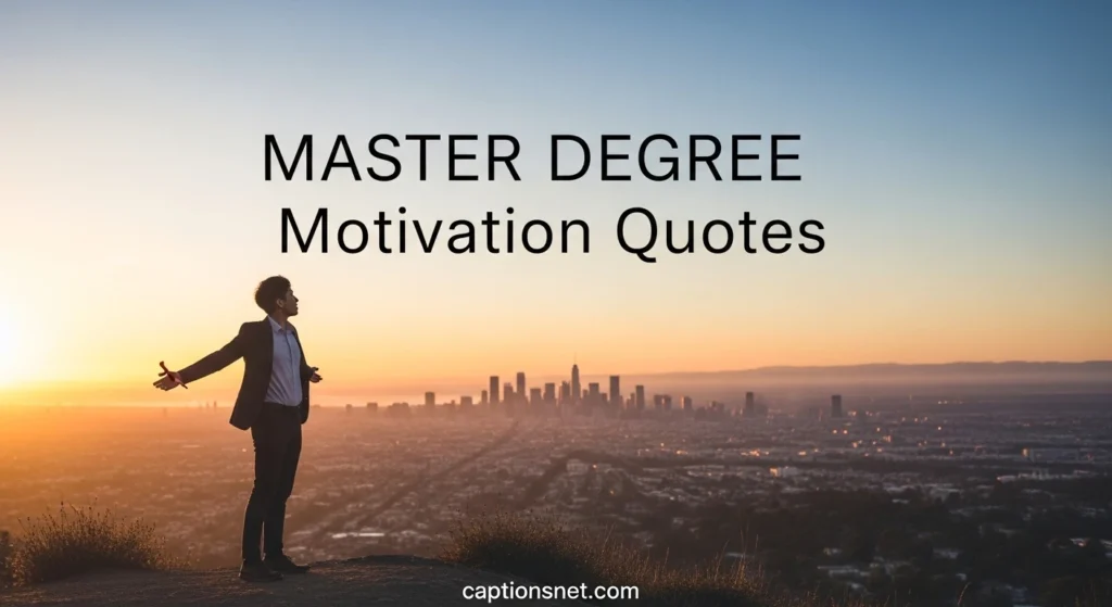 Master Degree Motivation Quotes