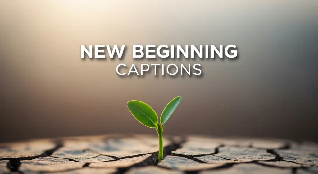New Beginning Captions
