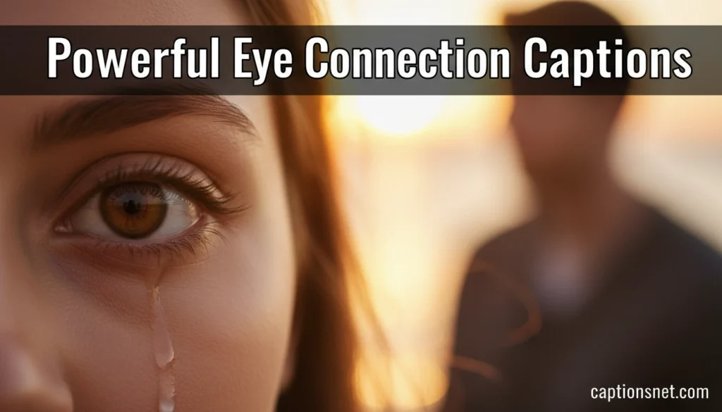 Powerful Eye Connection Captions