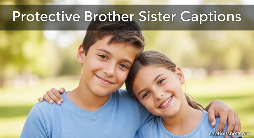 Protective Brother Sister Captions