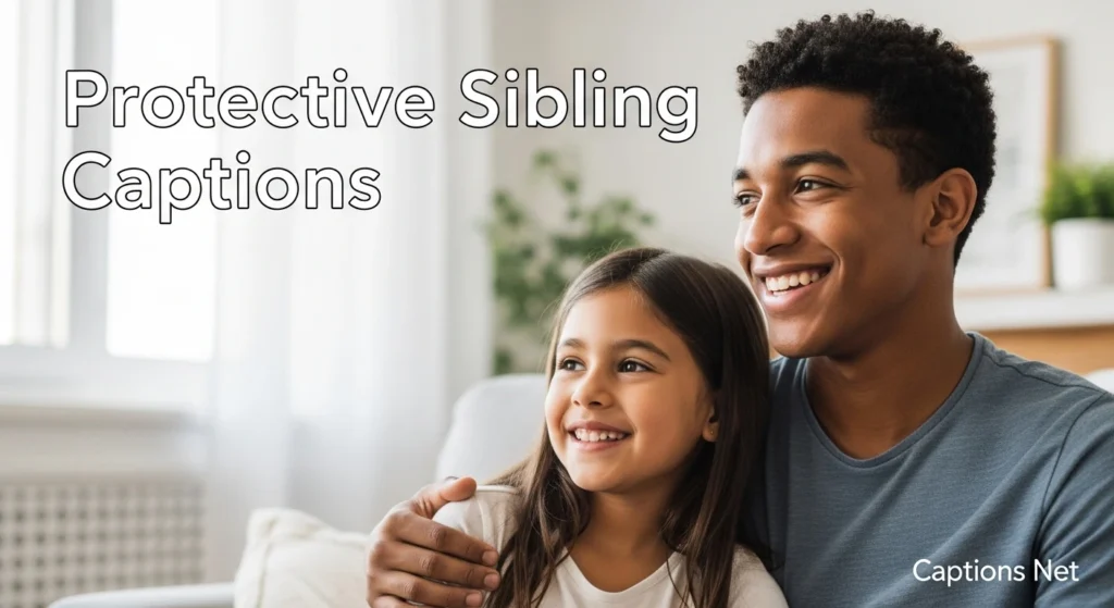 Protective Sibling Captions