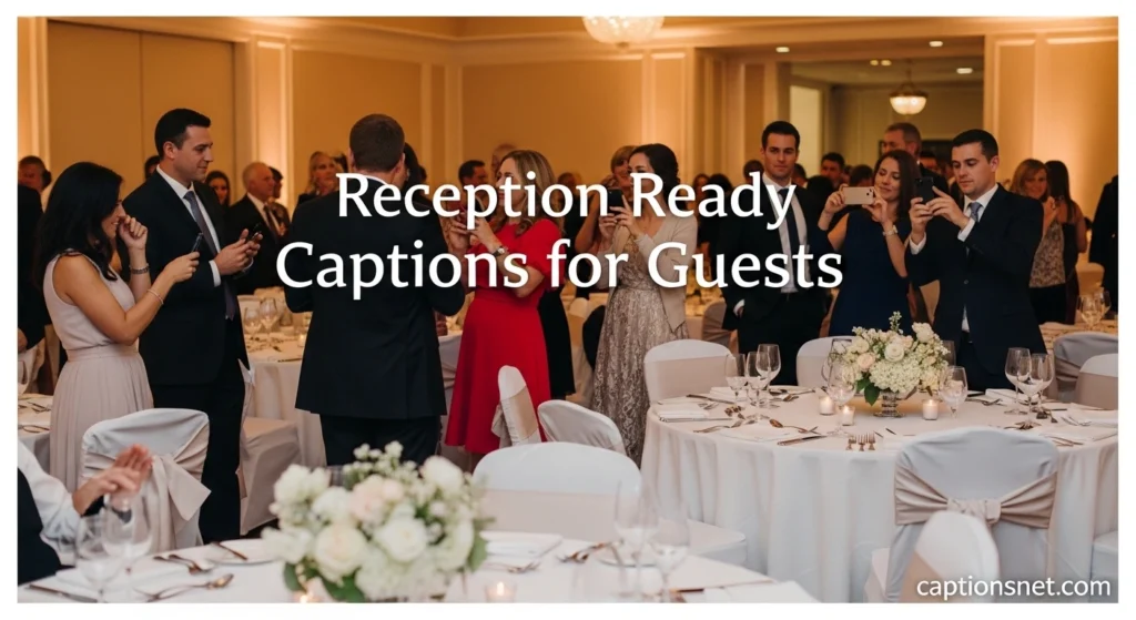 Reception Ready Captions for Guests