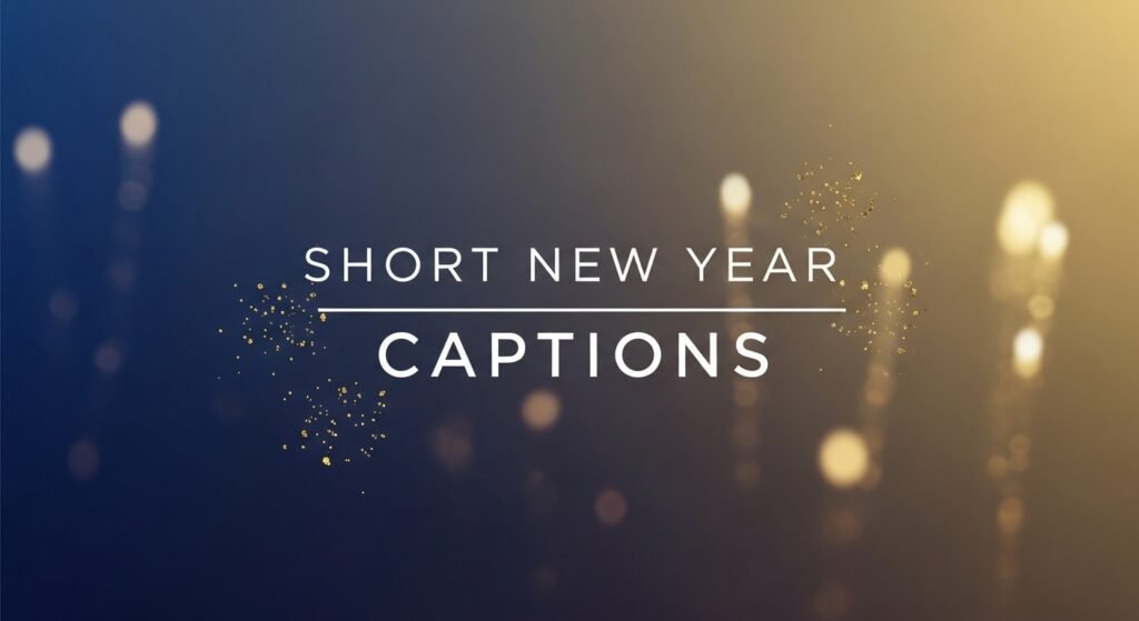 Short New Year Captions
