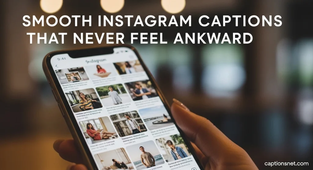 Smooth Instagram Captions That Never Feel Awkward