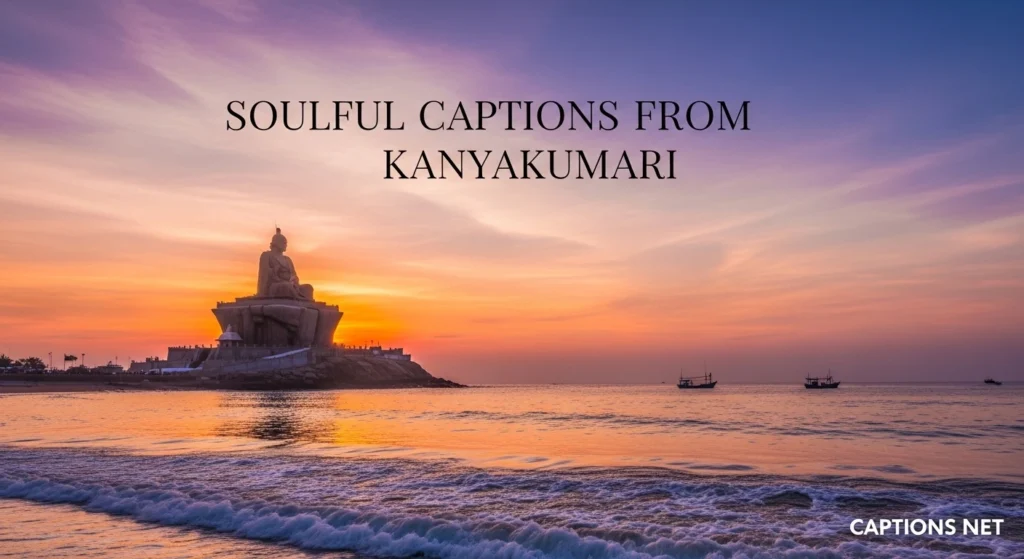 Soulful Captions From Kanyakumari