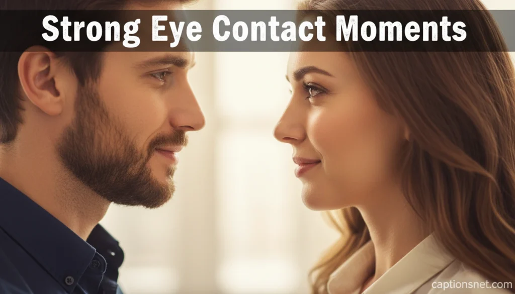 Strong Eye Contact Moments