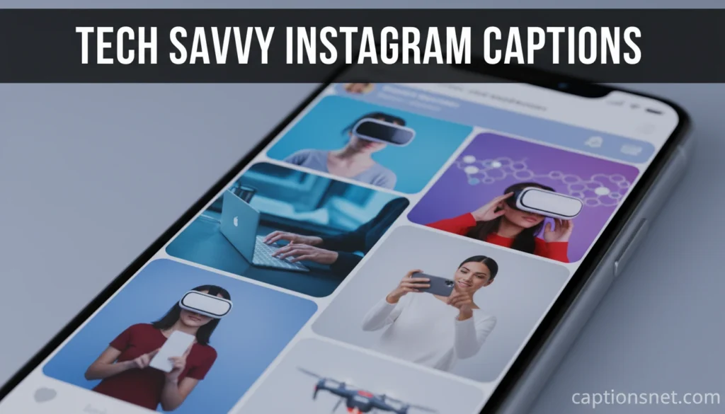 Tech Savvy Instagram Captions