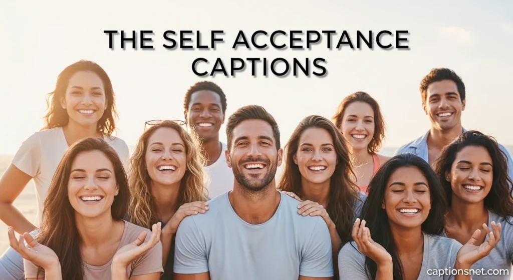 The Self Acceptance Captions