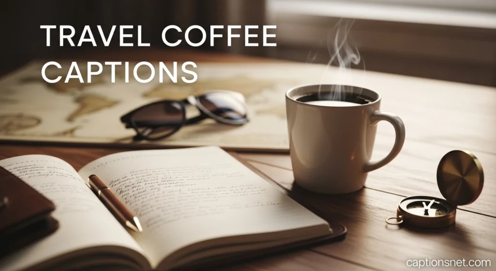 Travel Coffee Captions