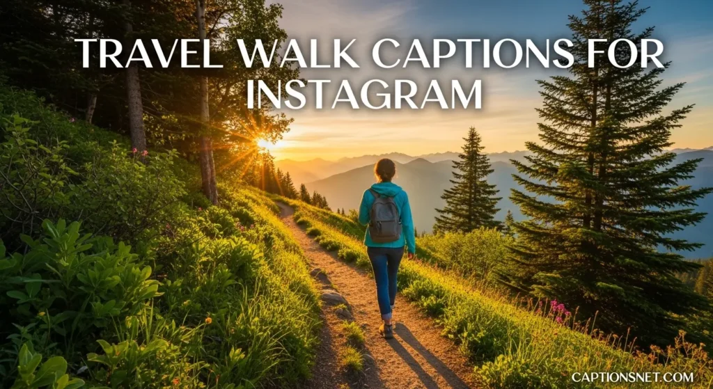 Travel Walk Captions for Instagram