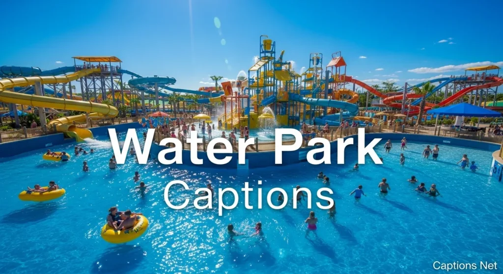 Water Park Captions