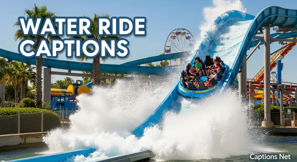 Water Ride Captions