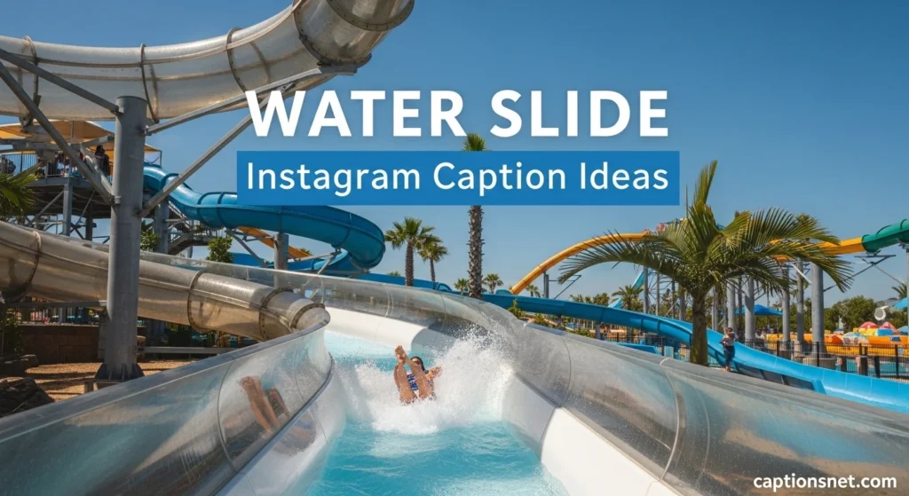 Water Slide Instagram Caption Ideas
