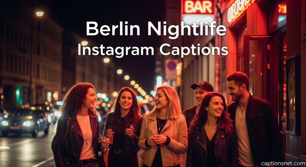 Berlin Nightlife Instagram Captions