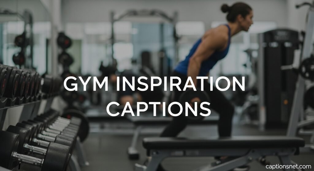 Gym Inspiration Captions