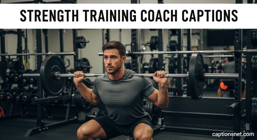 Strength Training Coach Captions