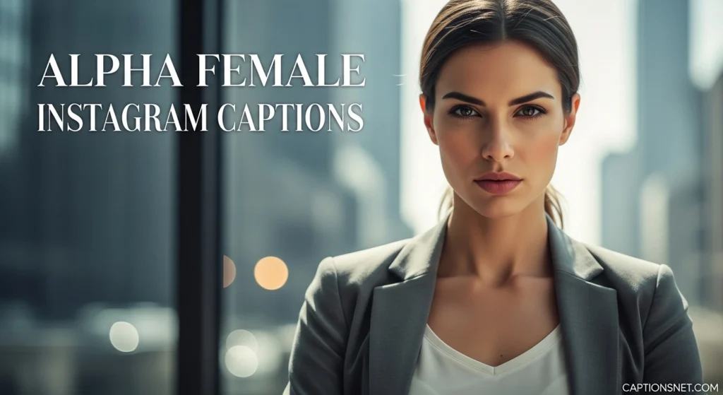 Alpha Female Instagram Captions