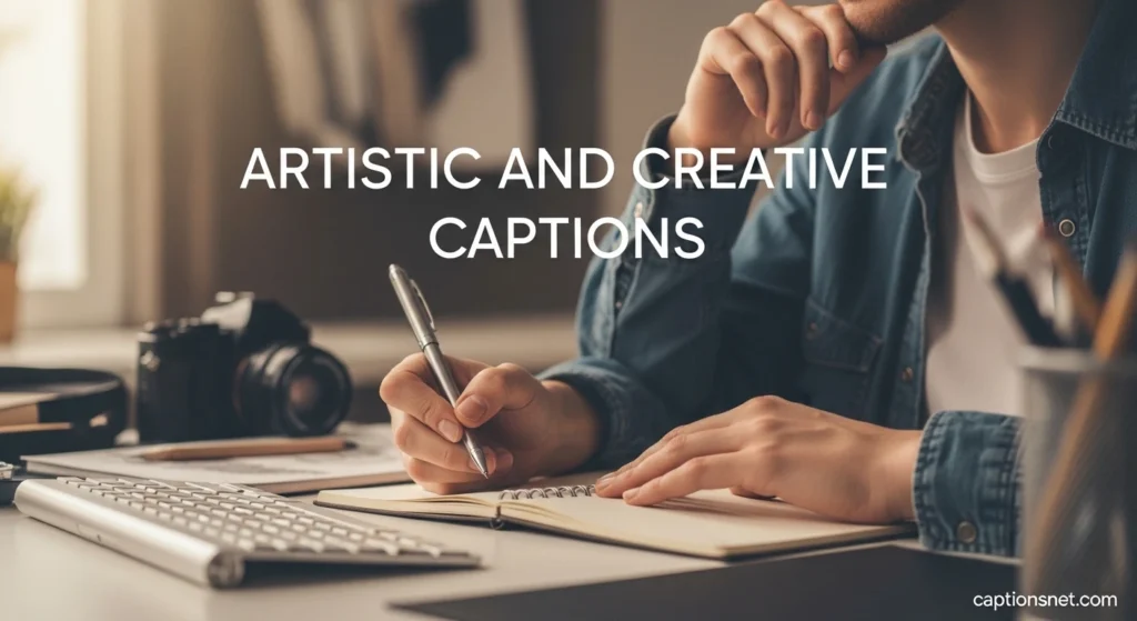 Artistic and Creative Captions