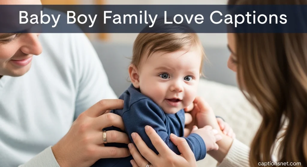 Baby Boy Happiness Captions