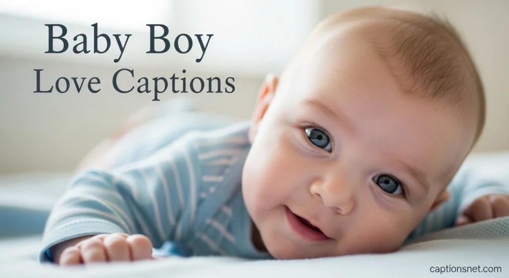Baby Boy Love Captions