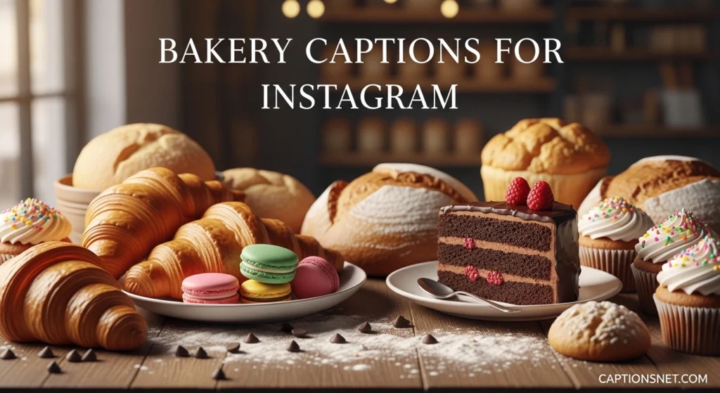Bakery Captions for Instagram