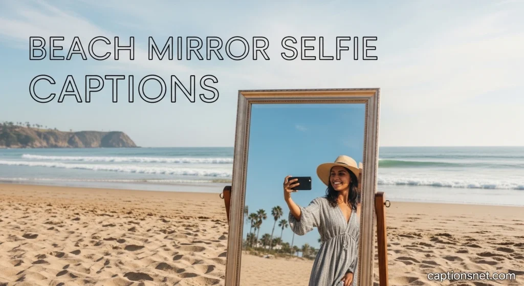 Beach Mirror Selfie Captions